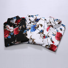 Load image into Gallery viewer, Fit Short Sleeve Floral Shirt Mens Clothing