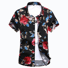 Load image into Gallery viewer, Fit Short Sleeve Floral Shirt Mens Clothing