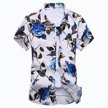 Load image into Gallery viewer, Fit Short Sleeve Floral Shirt Mens Clothing