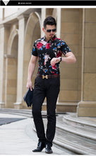 Load image into Gallery viewer, Fit Short Sleeve Floral Shirt Mens Clothing