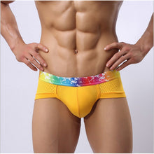 Load image into Gallery viewer, Rainbow Belt Paint Male Sexy Underwear