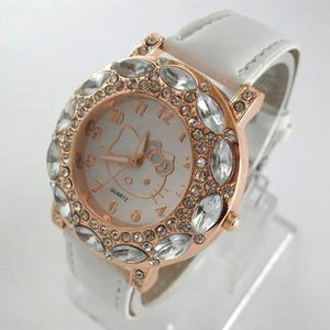 Hot Sales Lovely Stainless Steel Hello Kitty Watch