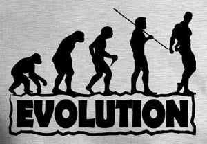 Mens "The Evolution of Fitness" Gym T-shirt