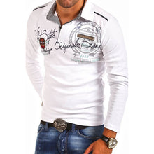Load image into Gallery viewer, ZOGAA Long Sleeve Polo ralphlauren Shirts Men