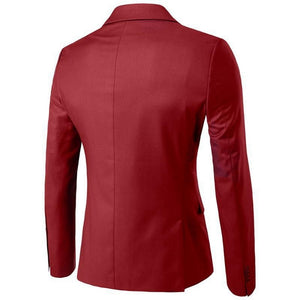 LAAMEI Mens 3Pc (jacket + Vest + Trouser)