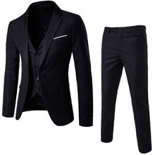 Load image into Gallery viewer, LAAMEI Mens 3Pc (jacket + Vest + Trouser)