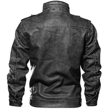 Load image into Gallery viewer, Mountainskin 7XL Men&#39;s PU Leather Jacket