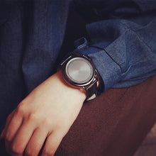 Load image into Gallery viewer, Leather Waterproof LED Watch Men &amp; Women
