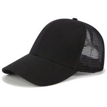 Load image into Gallery viewer, fashion women men ponytail baseball cap