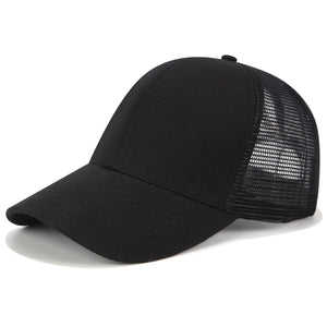 fashion women men ponytail baseball cap