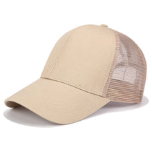 Load image into Gallery viewer, fashion women men ponytail baseball cap