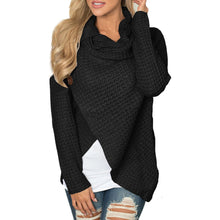 Load image into Gallery viewer, Women knitted pullovers Tops Blouse Shirt