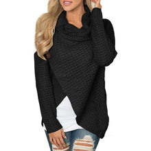 Load image into Gallery viewer, Women knitted pullovers Tops Blouse Shirt