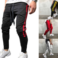 Load image into Gallery viewer, Men&#39;s Sweatpants Side Stripe Track Pants