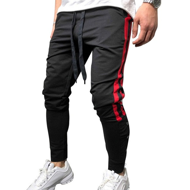 Men's Sweatpants Side Stripe Track Pants