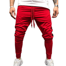 Load image into Gallery viewer, Men&#39;s Sweatpants Side Stripe Track Pants