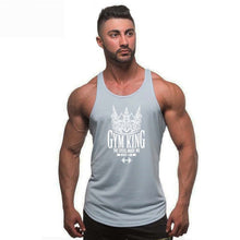 Load image into Gallery viewer, Men Vest Cotton Print Men Fitness Tank Tops