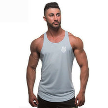 Load image into Gallery viewer, Men Vest Cotton Print Men Fitness Tank Tops