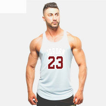 Load image into Gallery viewer, Men Vest Cotton Print Men Fitness Tank Tops
