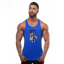 Load image into Gallery viewer, Men Vest Cotton Print Men Fitness Tank Tops