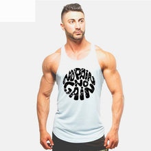 Load image into Gallery viewer, Men Vest Cotton Print Men Fitness Tank Tops