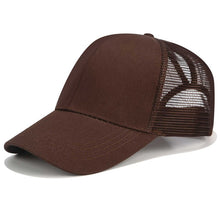Load image into Gallery viewer, fashion women men ponytail baseball cap