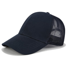 Load image into Gallery viewer, fashion women men ponytail baseball cap