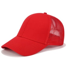 Load image into Gallery viewer, fashion women men ponytail baseball cap