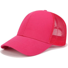 Load image into Gallery viewer, fashion women men ponytail baseball cap