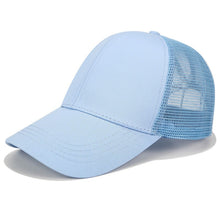 Load image into Gallery viewer, fashion women men ponytail baseball cap