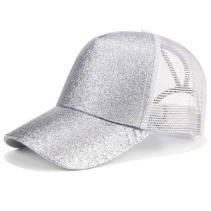 fashion women men ponytail baseball cap
