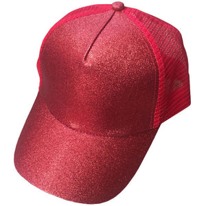 fashion women men ponytail baseball cap