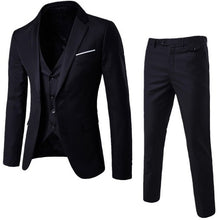 Load image into Gallery viewer, LAAMEI Mens 3Pc (jacket + Vest + Trouser)
