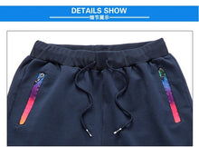 Load image into Gallery viewer, Mens Joggers Striped Slim Fitted Pants