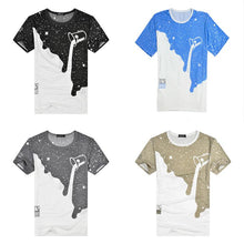 Load image into Gallery viewer, Milk Poured Pattern Inverted Milk 3D T-shirt