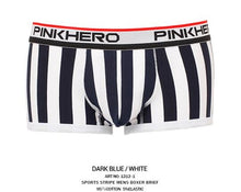 Load image into Gallery viewer, Pink Boxers Sexy Striped Hot Men Underwear