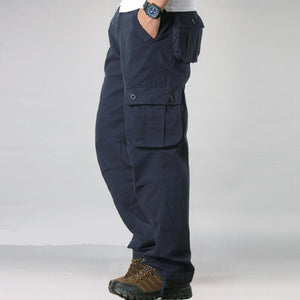 Men's Cargo Pants Mens Casual Multi Pockets