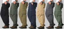 Load image into Gallery viewer, Men&#39;s Cargo Pants Mens Casual Multi Pockets