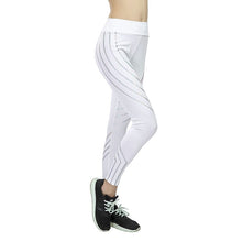 Load image into Gallery viewer, Printed Reflective Sport Yoga Pants