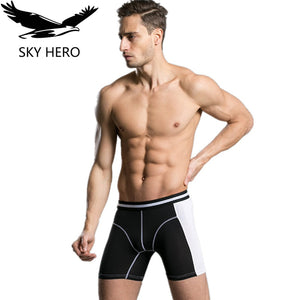 Mens Underwear Boxer Long Boxers