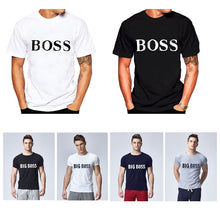 Load image into Gallery viewer, Milinsus Brand Boss Letter Printed T-Shirt