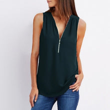 Load image into Gallery viewer, Women Spring Summer Chiffon Blouse Top Shirt