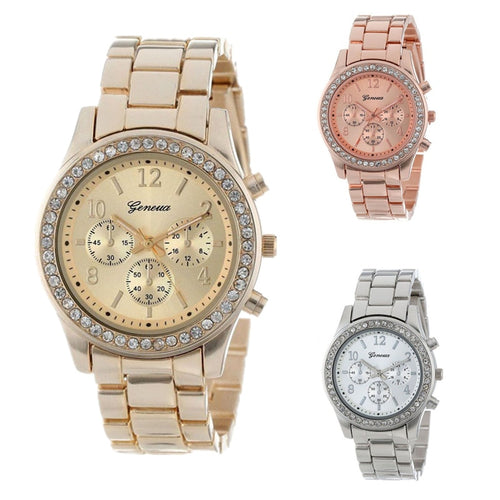 Geneva Classic Fashion Ladies Watch Women's