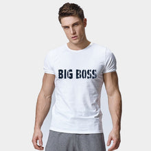 Load image into Gallery viewer, Milinsus Brand Boss Letter Printed T-Shirt