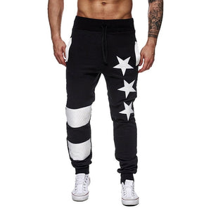 Men Letter Print Sweatpants Hip Pop Joggers