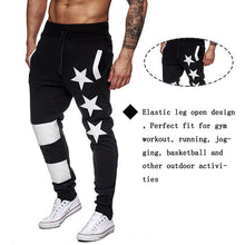 Load image into Gallery viewer, Men Letter Print Sweatpants Hip Pop Joggers