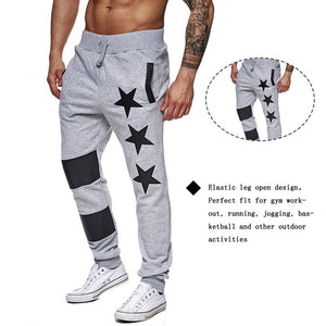 Men Letter Print Sweatpants Hip Pop Joggers