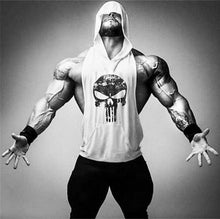 Load image into Gallery viewer, Skull Bodybuilding Stringer Tank Tops men