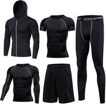 Load image into Gallery viewer, Men&#39;s Pullover Compression Sportswear Suit