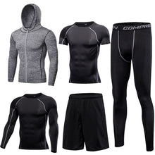 Load image into Gallery viewer, Men&#39;s Pullover Compression Sportswear Suit